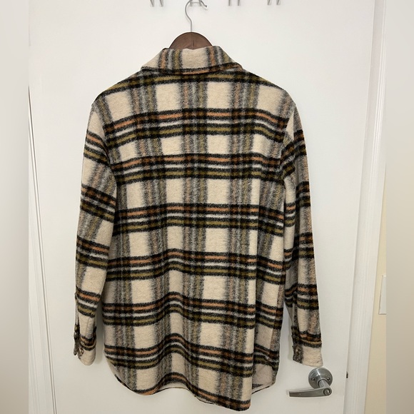 Roots Plaid Shacket - Picture 3 of 5
